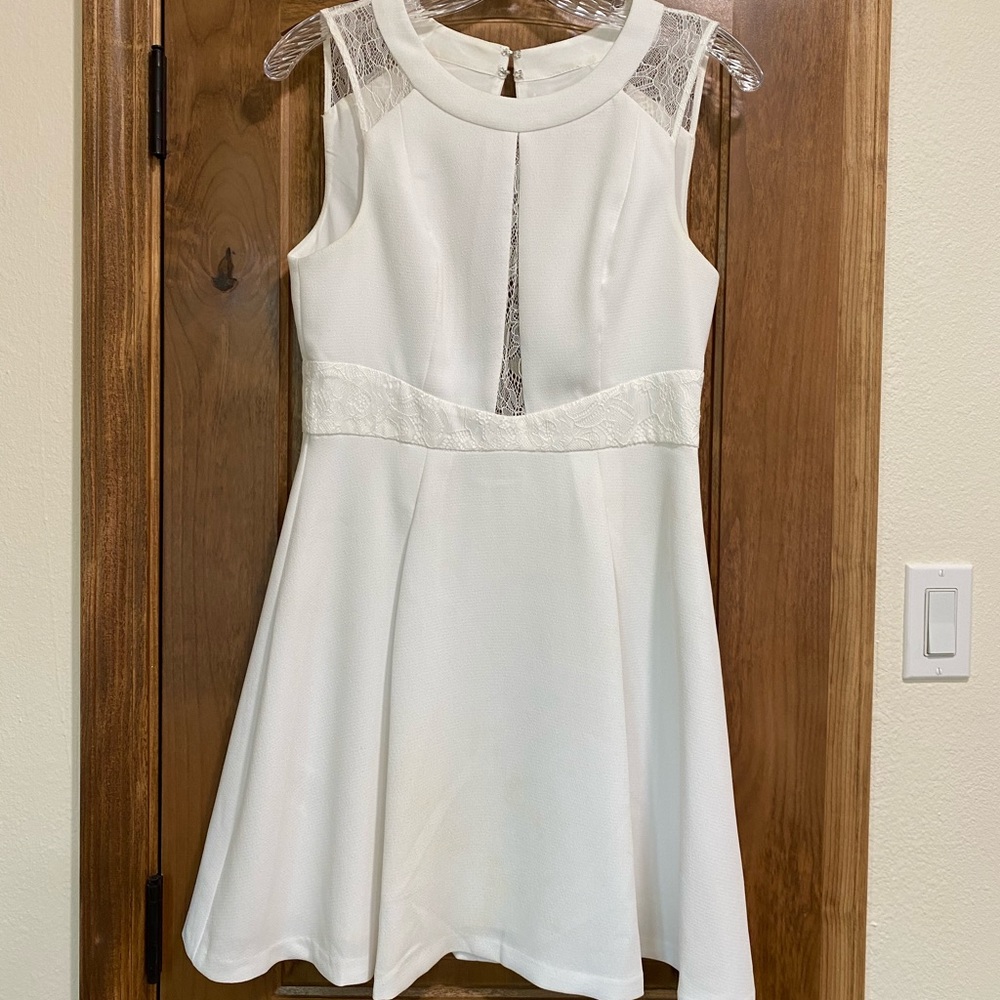 White dress